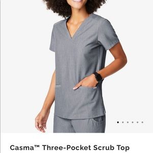 FIGS Graphite Casma Top & Zamora Jogger set